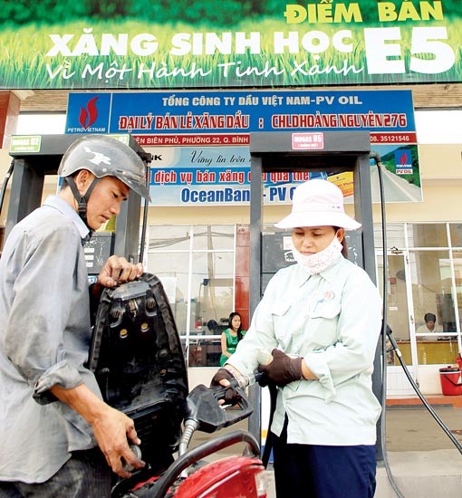 A filling station in Binh Thanh District, HCMC (Photo: SGGP) A filling station in Binh Thanh District, HCMC (Photo: SGGP)